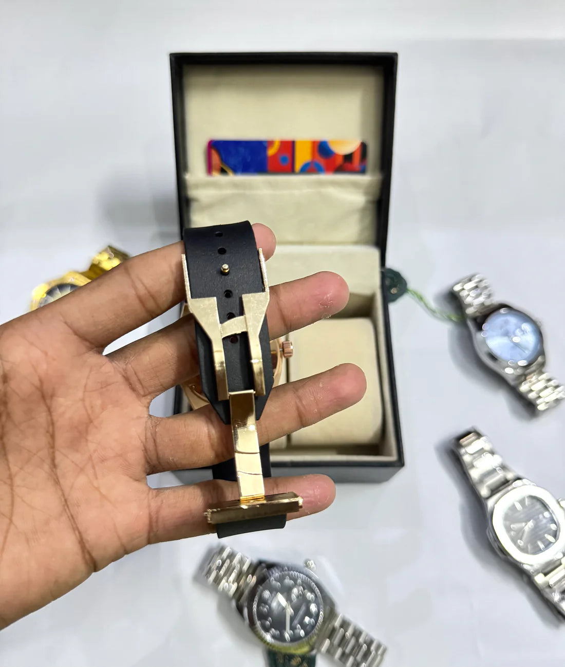 Hublot Diomand Cut Watch