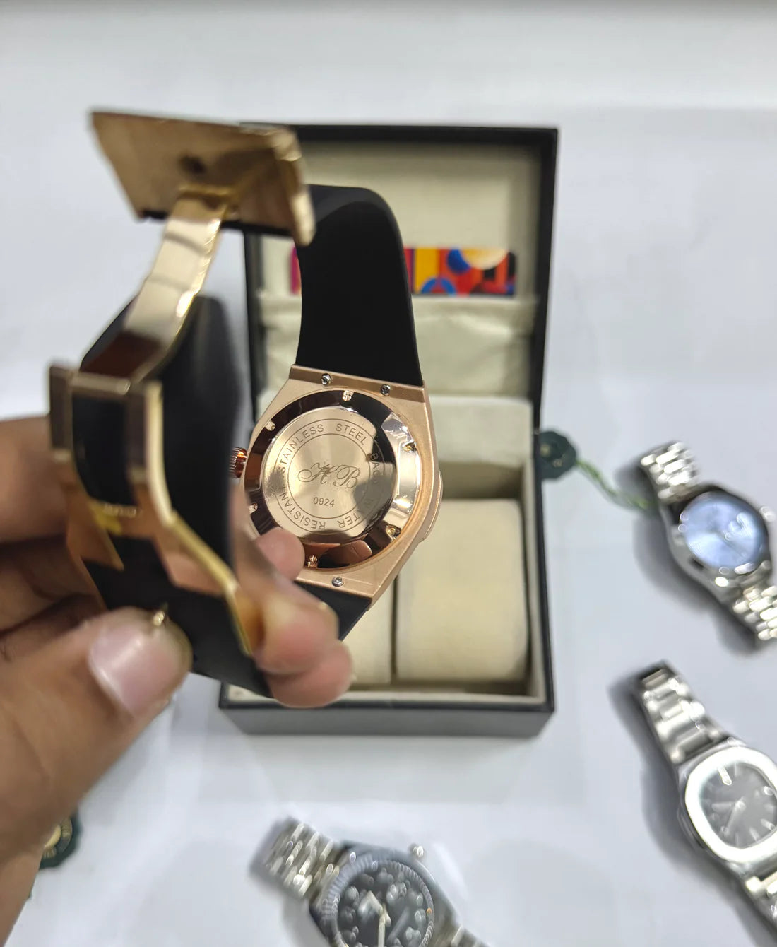 Hublot Diomand Cut Watch